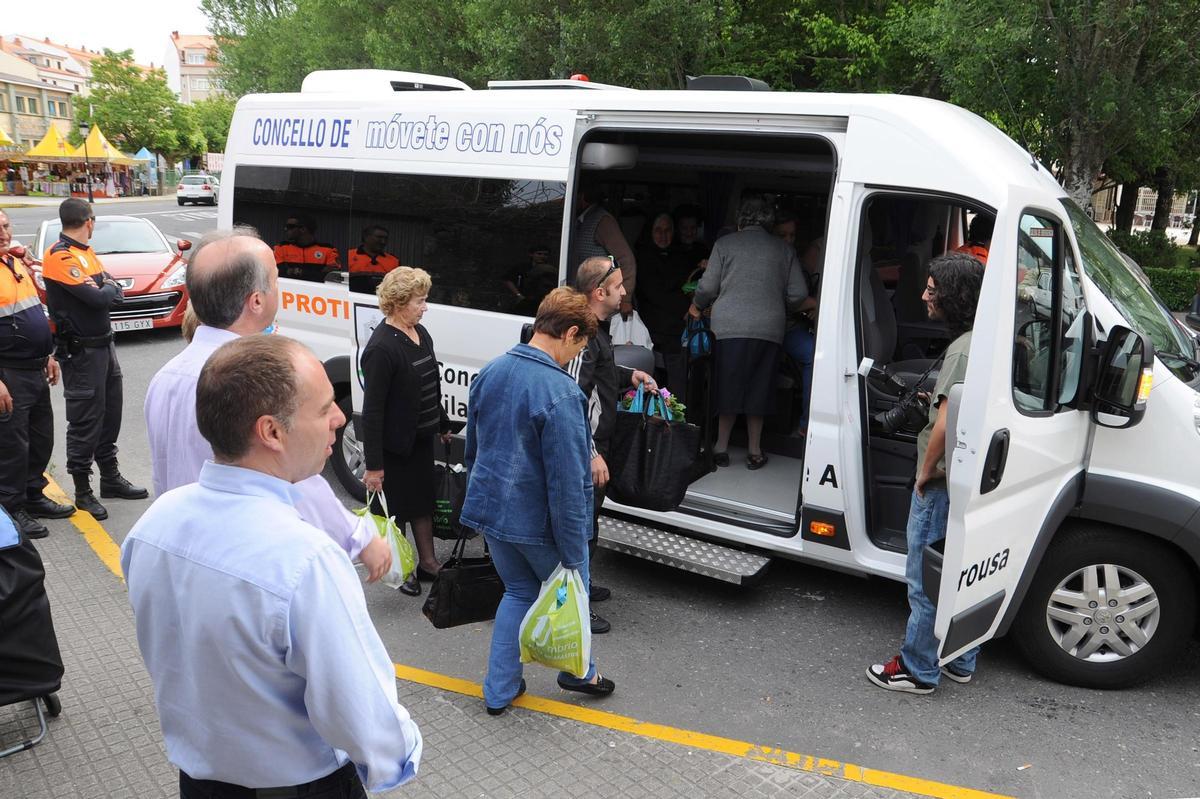 El servicio de transporte al hospital desde Vilanova.