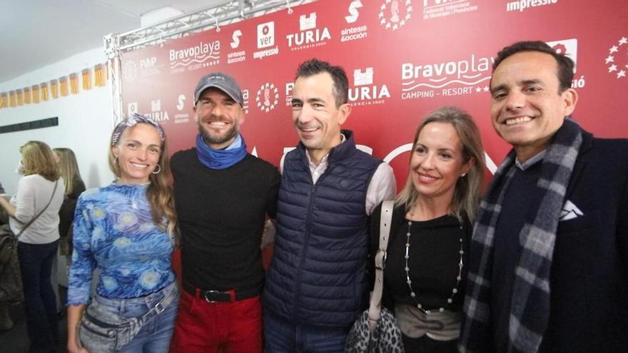 El primer balcón fallero de Levante-EMV y Superdeporte