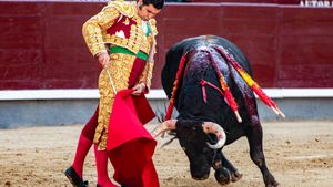 Morante, en la Corrida de la prensa.
