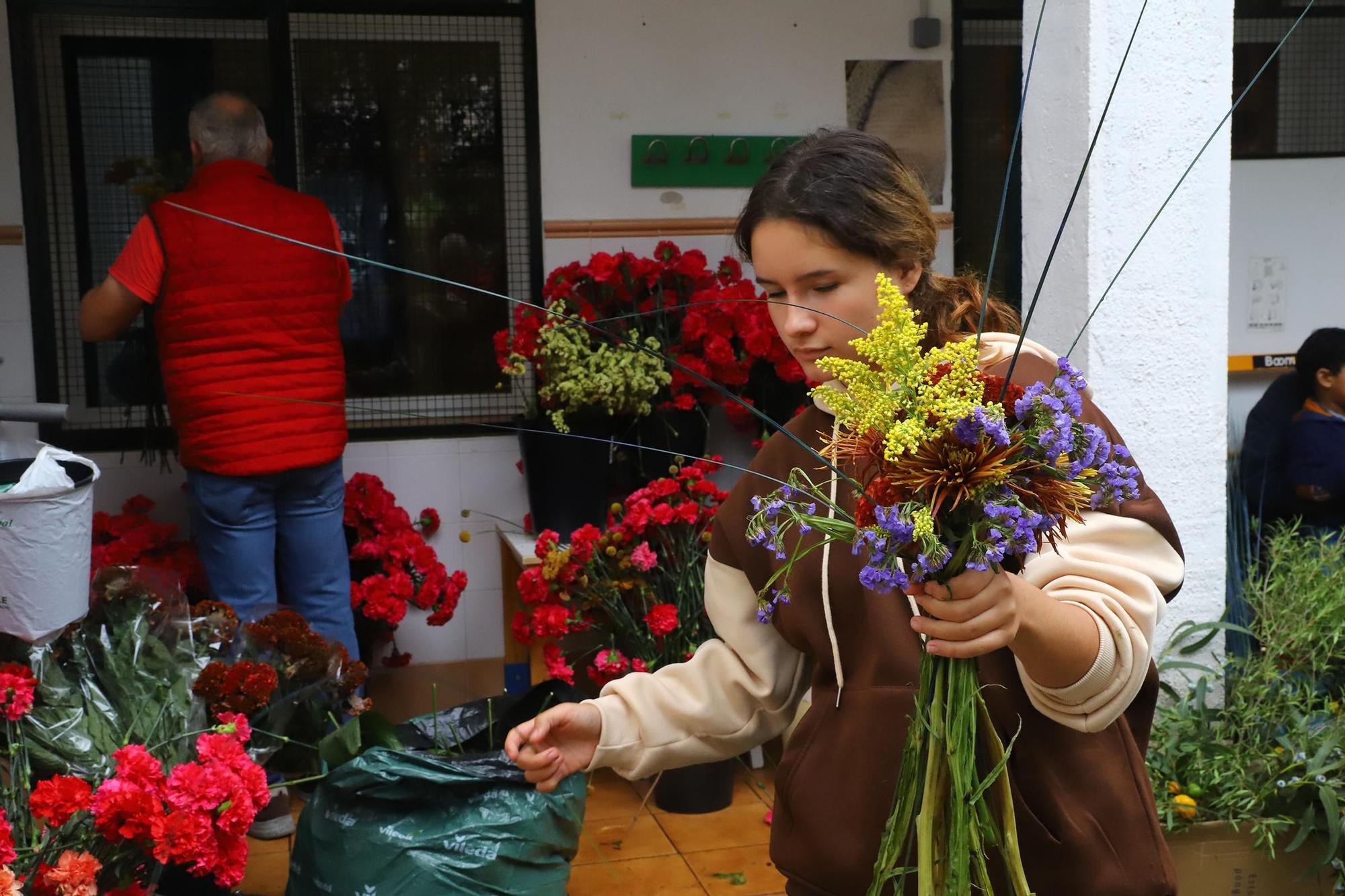 La guerrilla floral, en imágenes