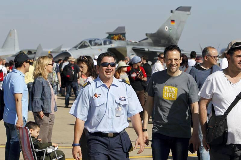 Jornada de puertas abiertas en la Base Aérea de Zaragoza