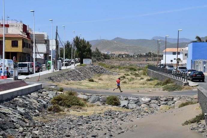 29/04/2019 EL BURRERO. INGENIO. Barranco de Los Arromeros donde ira un puente.  Fotógrafa: YAIZA SOCORRO.  | 29/04/2019 | Fotógrafo: Yaiza Socorro