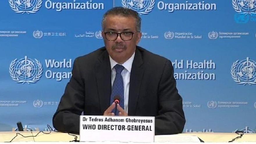 El director general de l&#039;Organització Mundial de la Salut (OMS), Tedros Adhanom