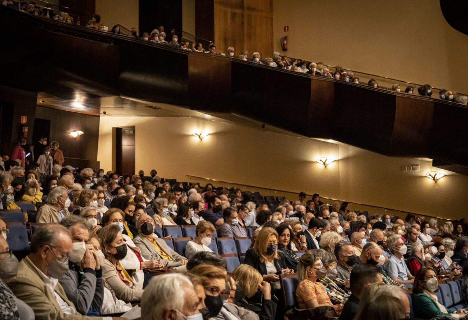 Público en la sala sinfónica del Auditorio Príncipe Felipe. | Valentina Ciuca