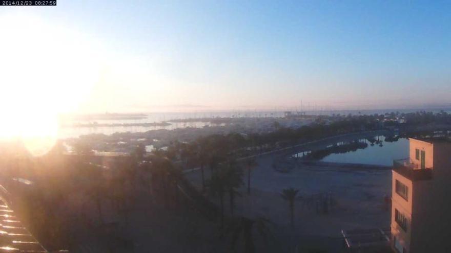 Port d&#039;Alcúdia am Dienstagmorgen.