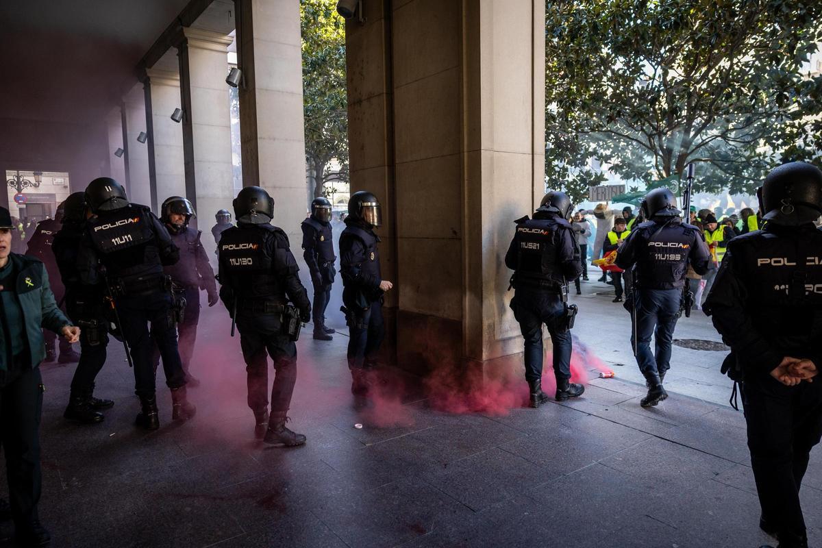 En imágenes | Los tractores vuelven a las calles de Zaragoza dos años después
