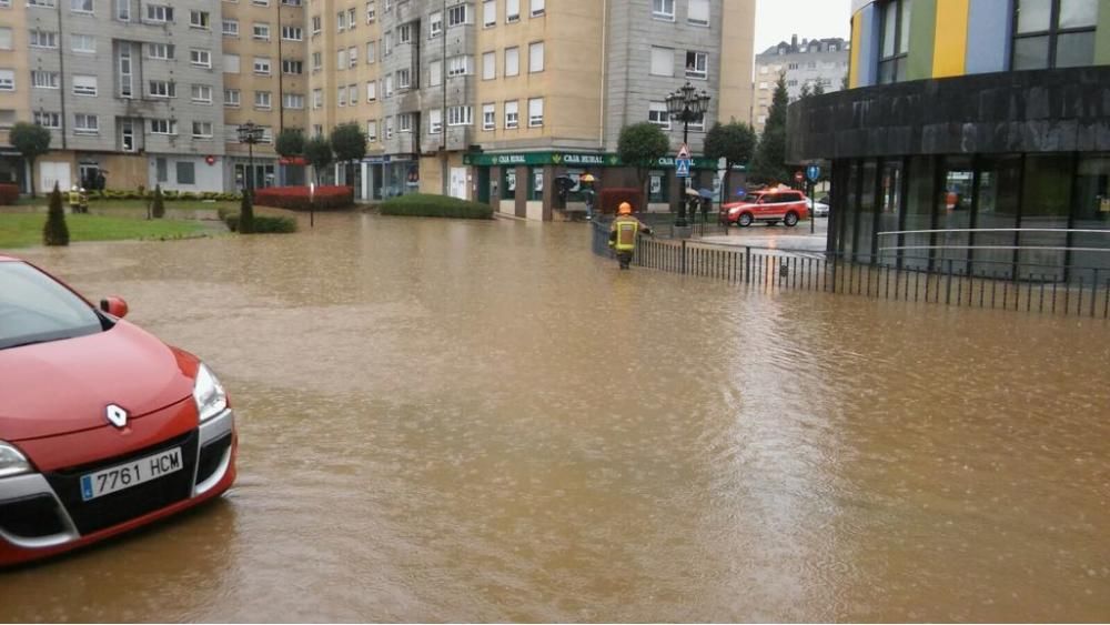 Inundaciones en Oviedo