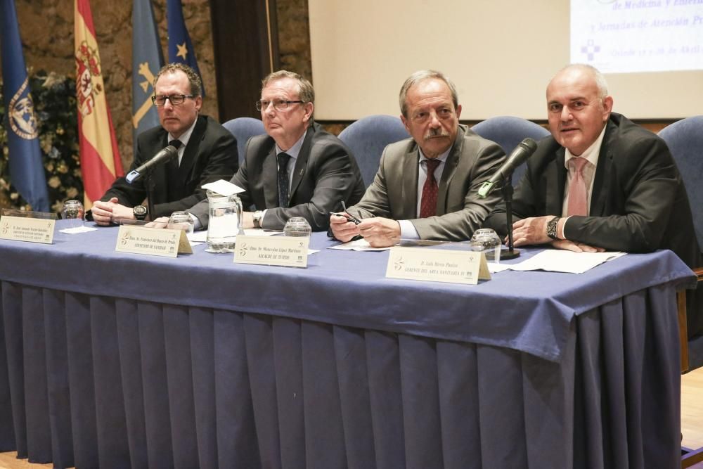 Inauguración del Encuentro de residentes de Medicina y Enfermería Familiar y Comunitaria de Asturias