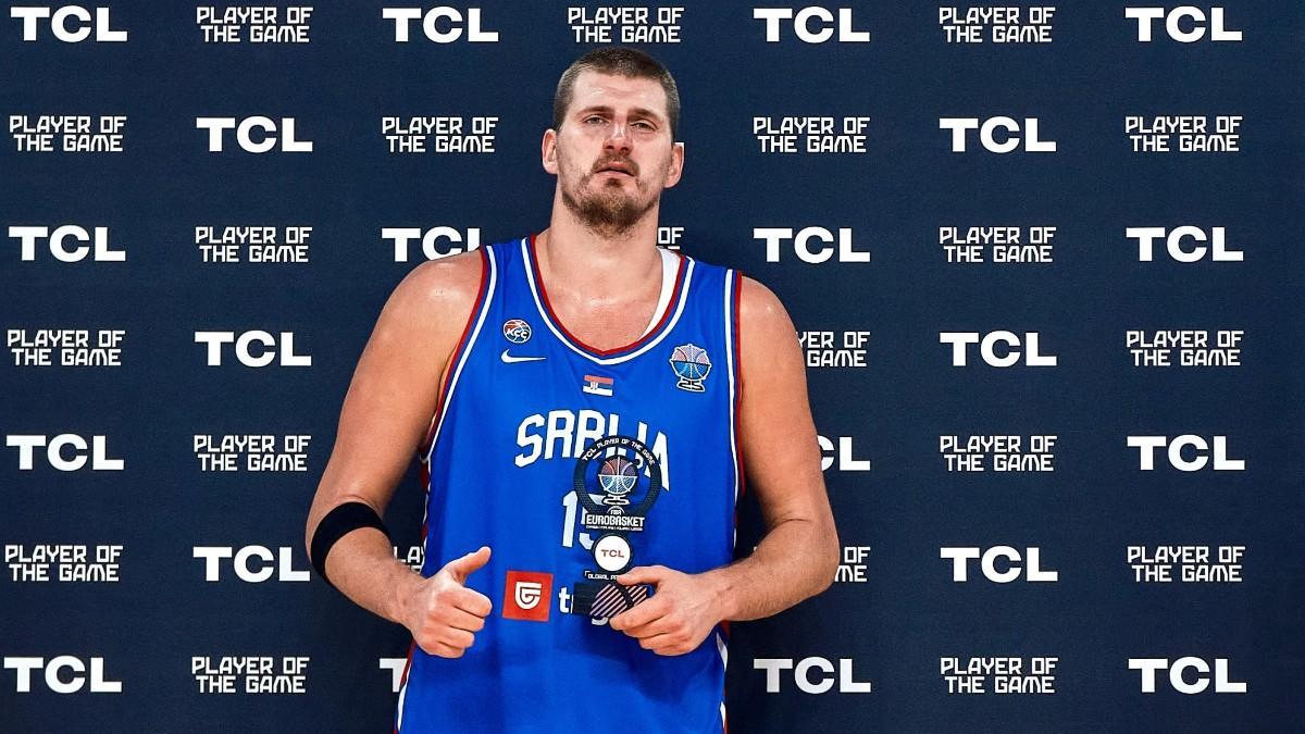 Nikola Jokic, MVP ante Letonia