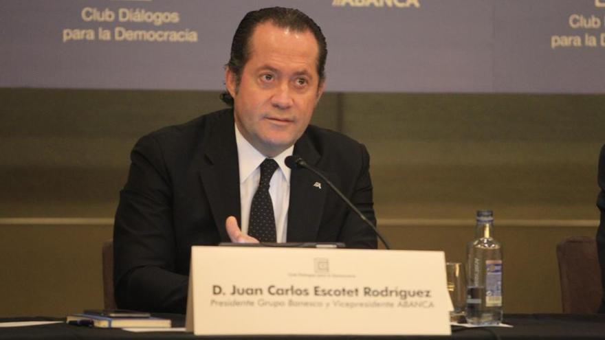El presidente de Abanca, Juan Carlos Escotet, que estudia una OPA por Liberbank.