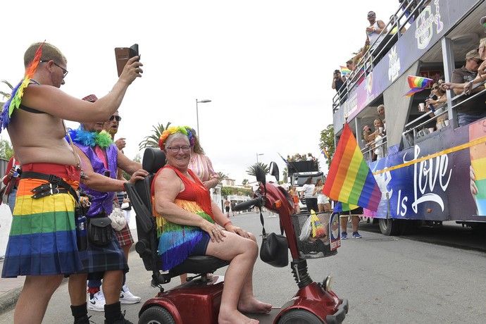 Desfile del Gay Pride en Maspalomas post-Covid