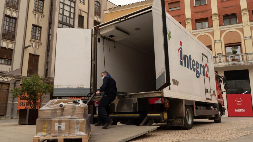 El paro de los transportistas provoca retrasos en el reparto de paquetería en Zamora