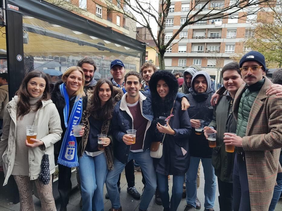 Derbi asturiano:  Así se vive los momentos previos al partido entre Real Oviedo y Sporting