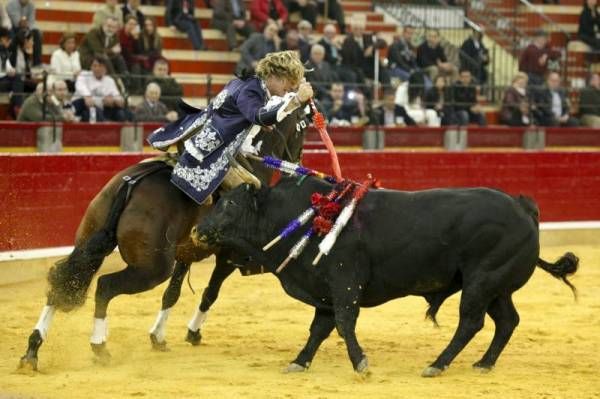 Vaquillas y rejones en la Feria San Jorge