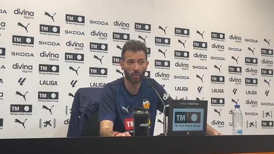 Corberán da las claves del Valencia - Alavés