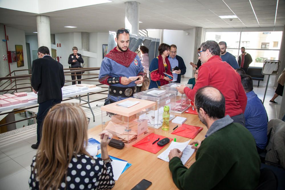 Jornada electoral en l´Alcoià y la Foia