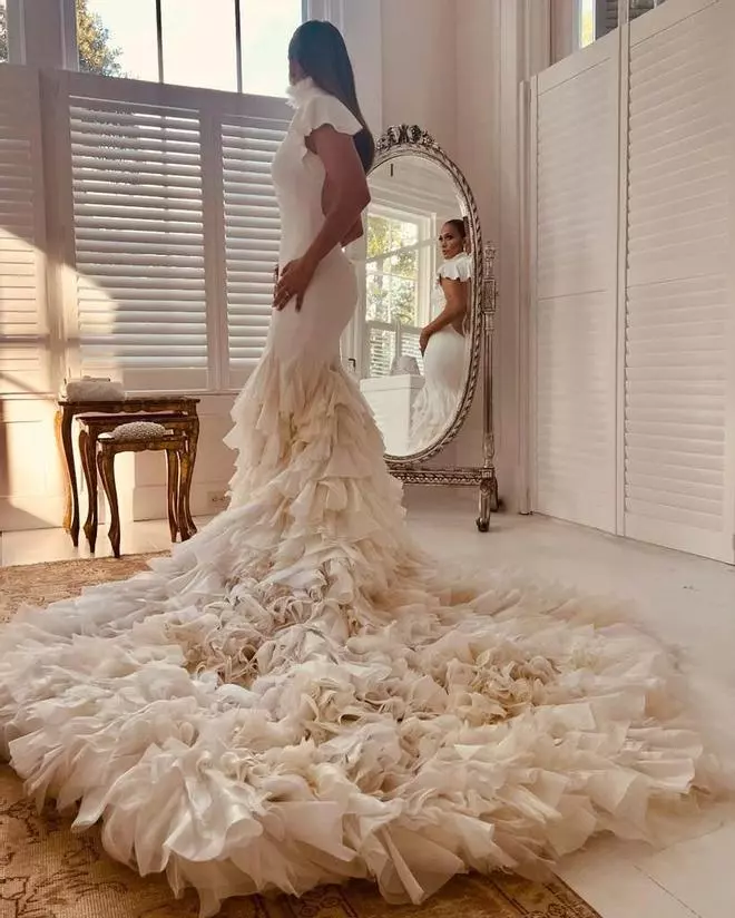 Los tres vestidos de novia de Jennifer Lopez (en su reboda en Georgia)