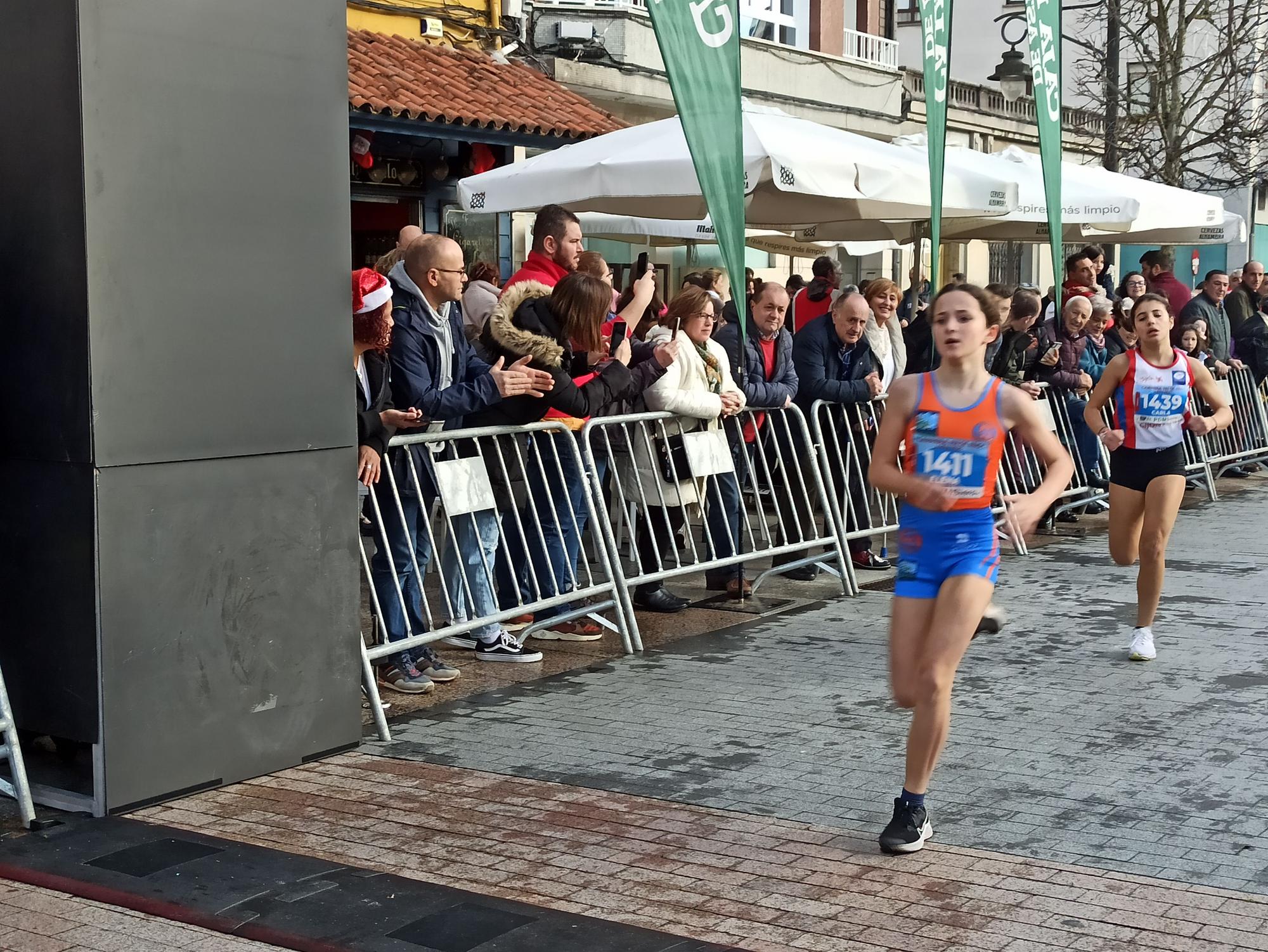 Casi 1.500 participantes disputan la carrera de Fin de Año de Pola de Siero