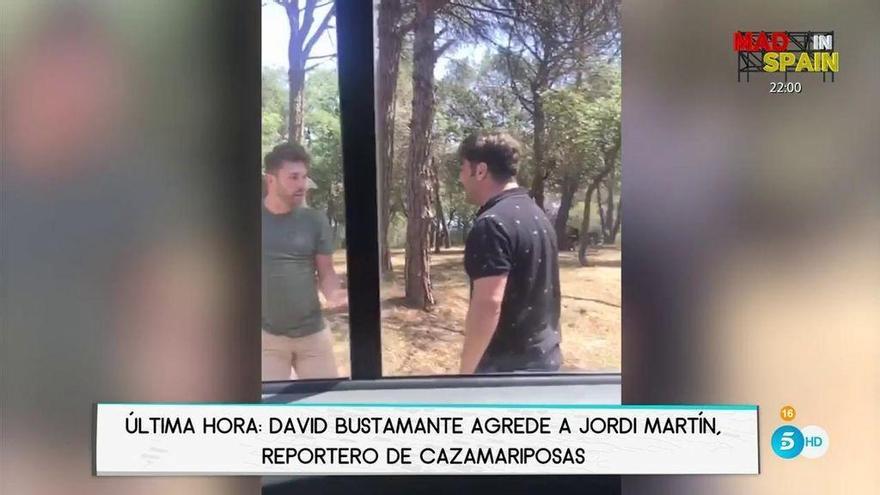 David Bustamante protagonitza un altercat amb un paparazzi a Roses