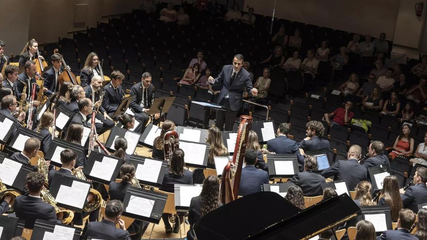 La Agrupación Musical de Cabezo de Torres triunfa en el Certamen de Bandas de Valencia