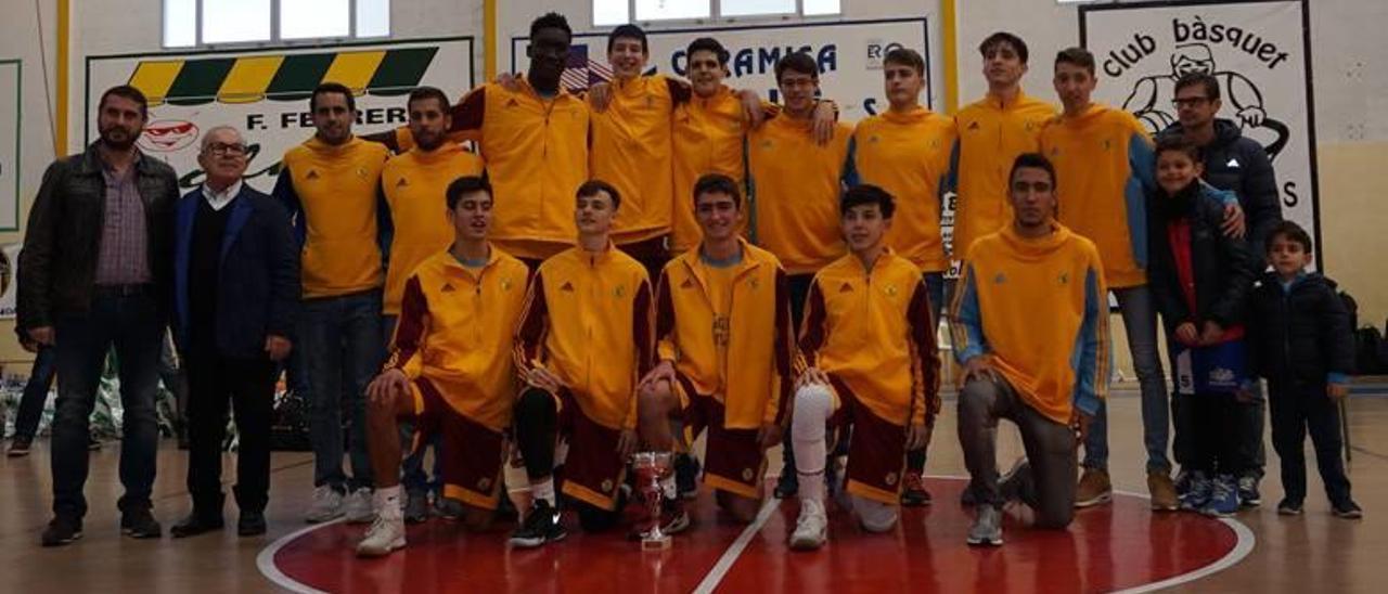 El CB Gran Canaria gana el torneo de Genovés en su primera participación