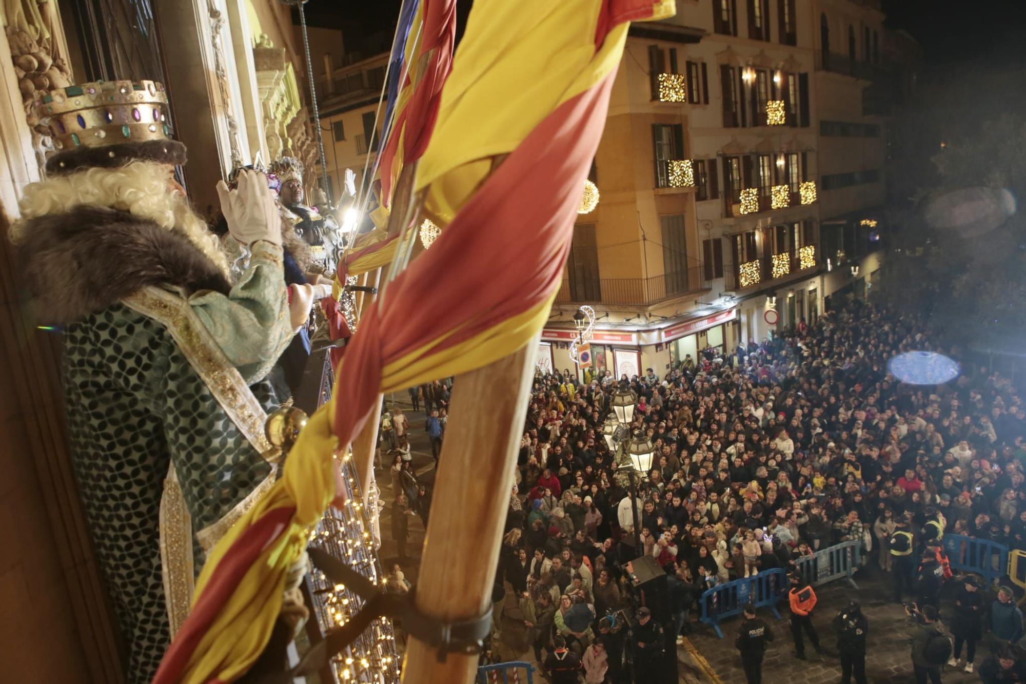 Las imágenes de la Cabalgata de Reyes en Palma 2024