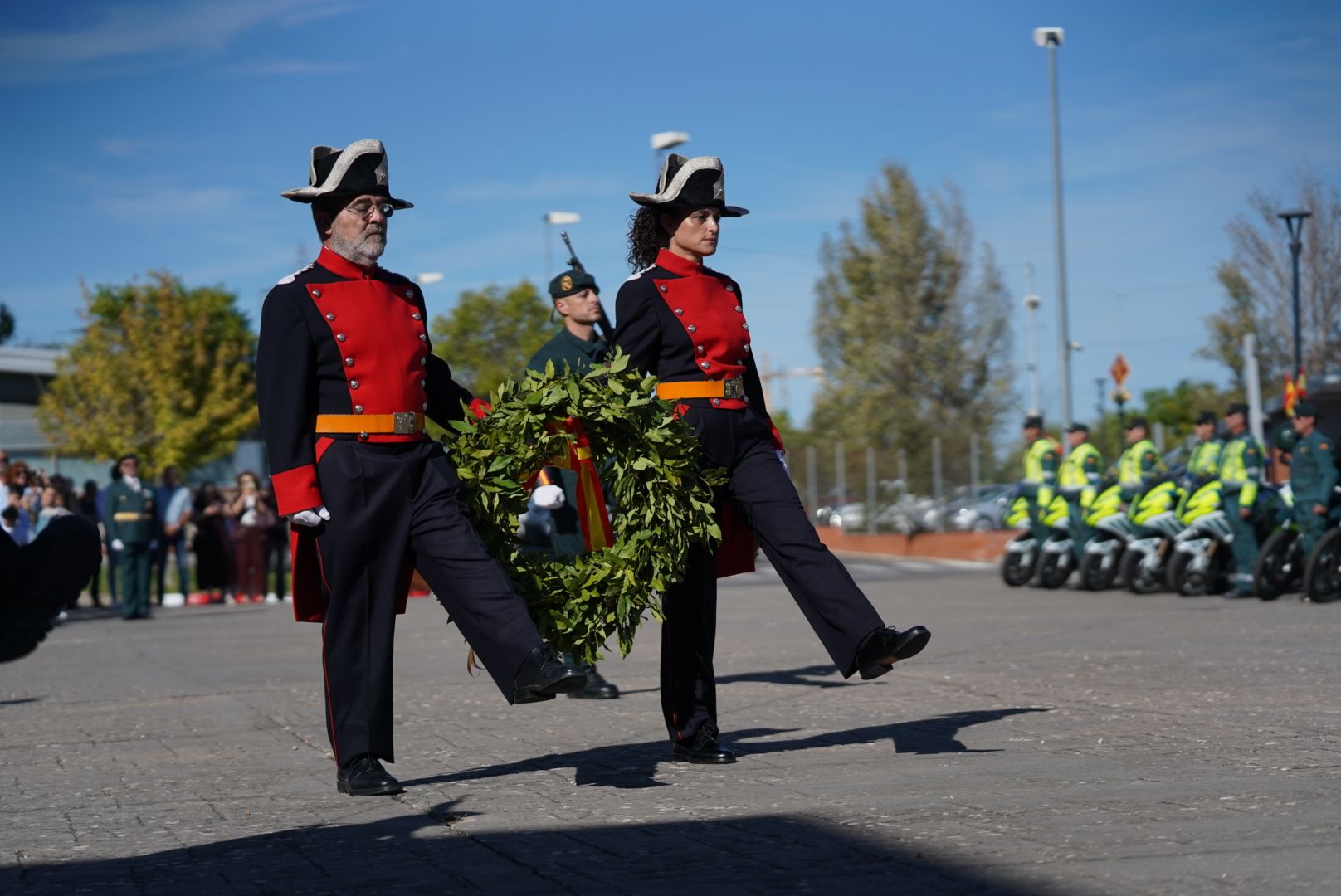 Fotogalería | Así ha celebrado la Guardia Civil de Cáceres el día de su patrona, la Virgen del Pilar