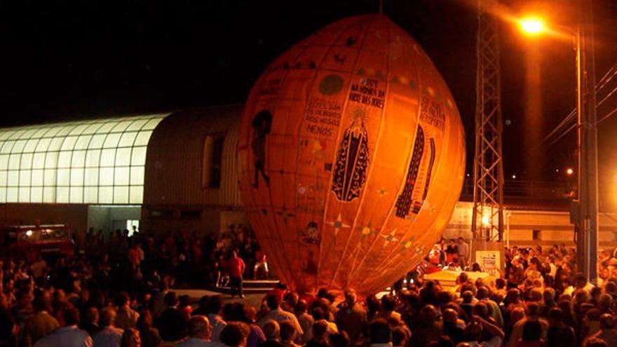 Lanzamiento del globo de Guiliade.