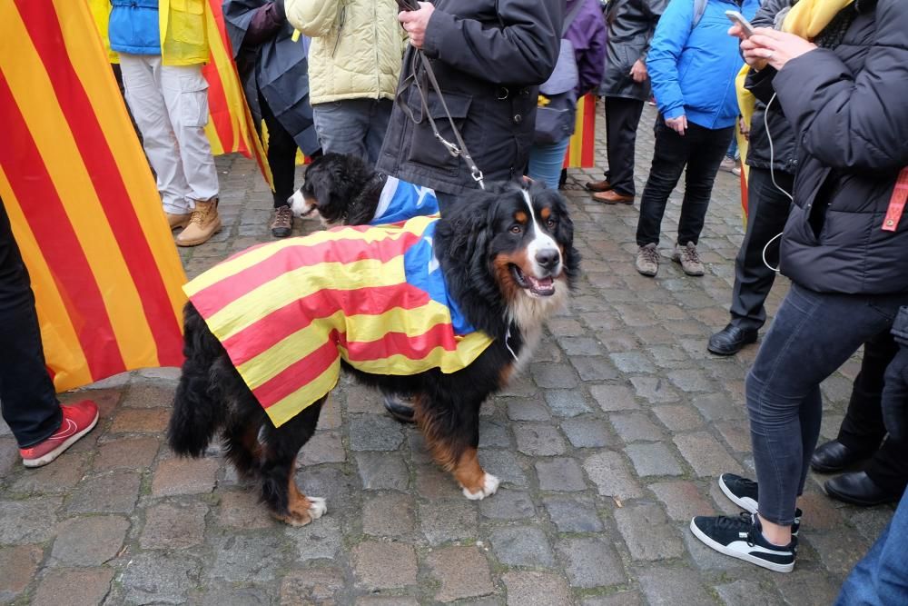 La manifestació de Brussel·les vista des de dins