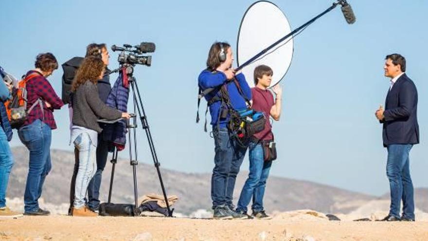 Rodaje de la serie documental en Cullera.