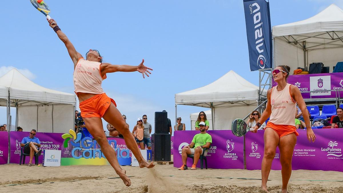 Imagen de la edición 2023 Sand Series ITF Beachtennis Gran Canaria.