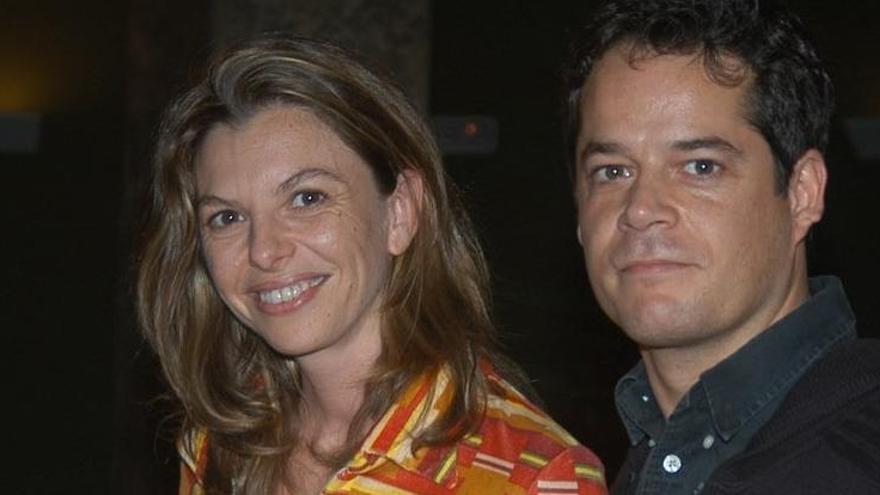 Paloma Gómez, junto a Jorge Sanz.