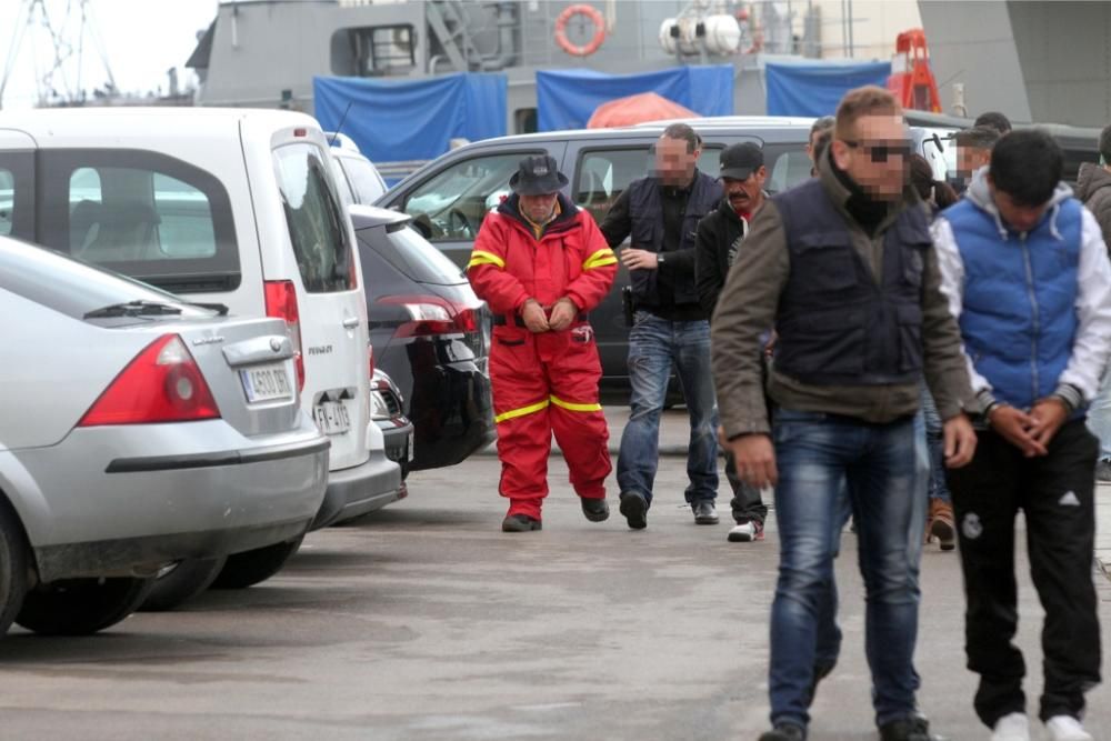 Operación antidroga en la costa de Cartagena