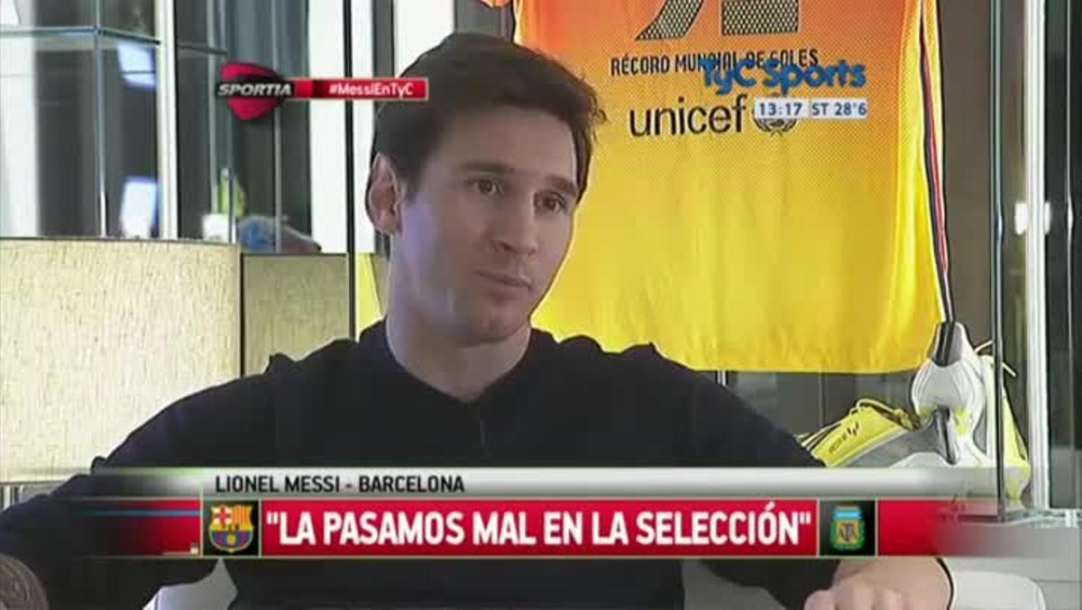 Leo Messi parla d’una possible final contra el River en el Mundial de Clubs i de les seves sensacions amb la selecció argentina.
