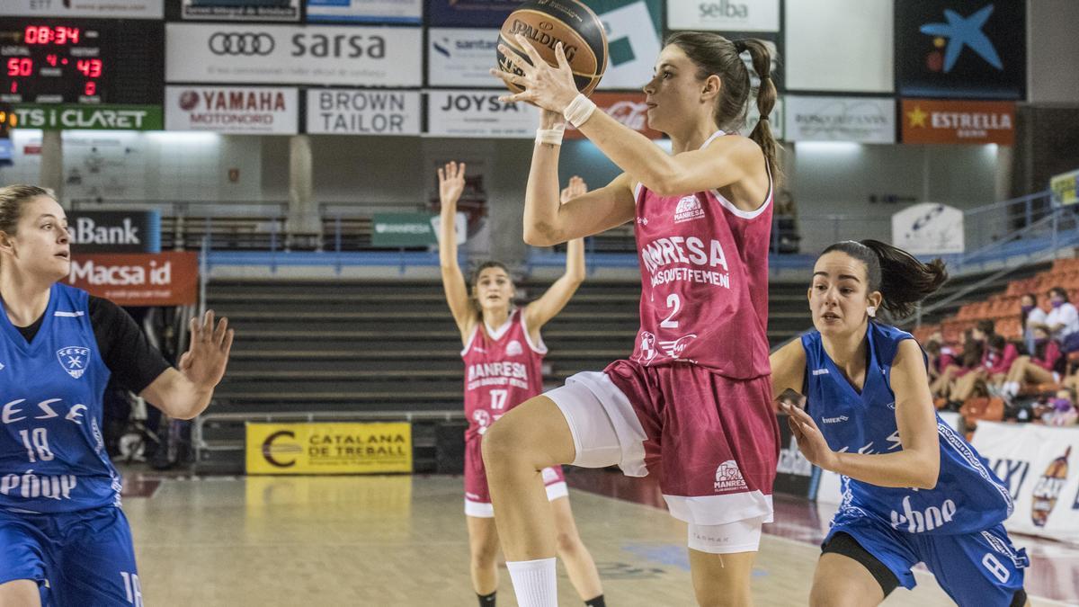 Partit de l&#039;equip de bàsquet femení del Manresa