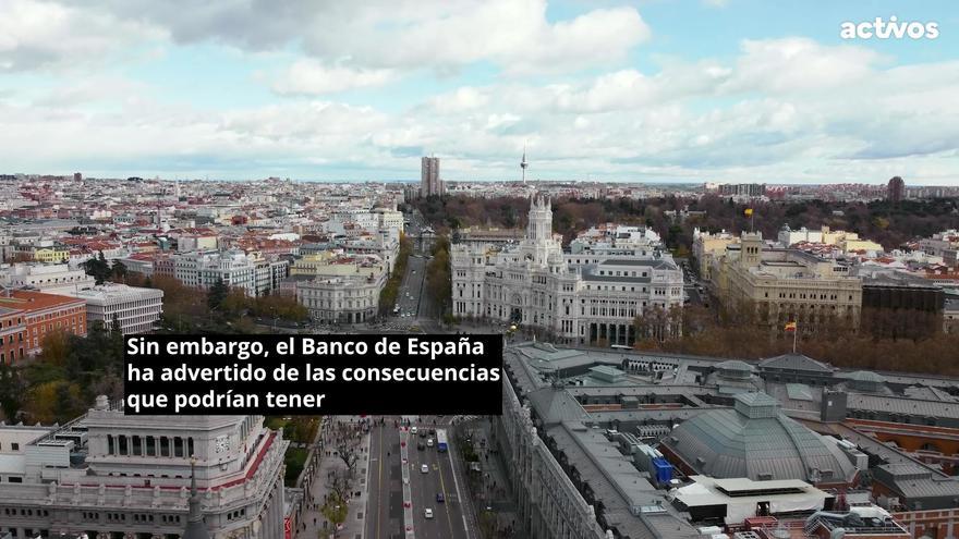 VÍDEO | El Banco de España advierte que los avales públicos a la compra de casas suben los precios