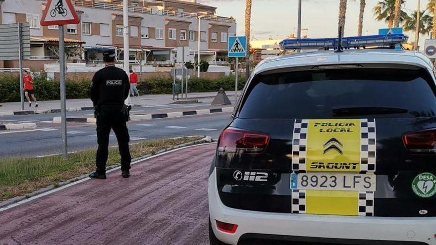 Multan a 20 personas en Sagunto por no llevar mascarilla