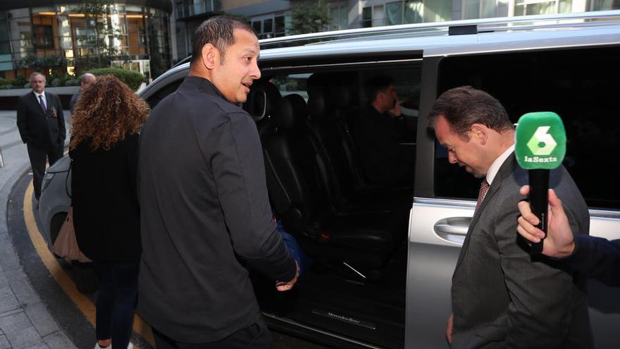 Murthy, en el hotel de concentración del Valencia CF en Londres