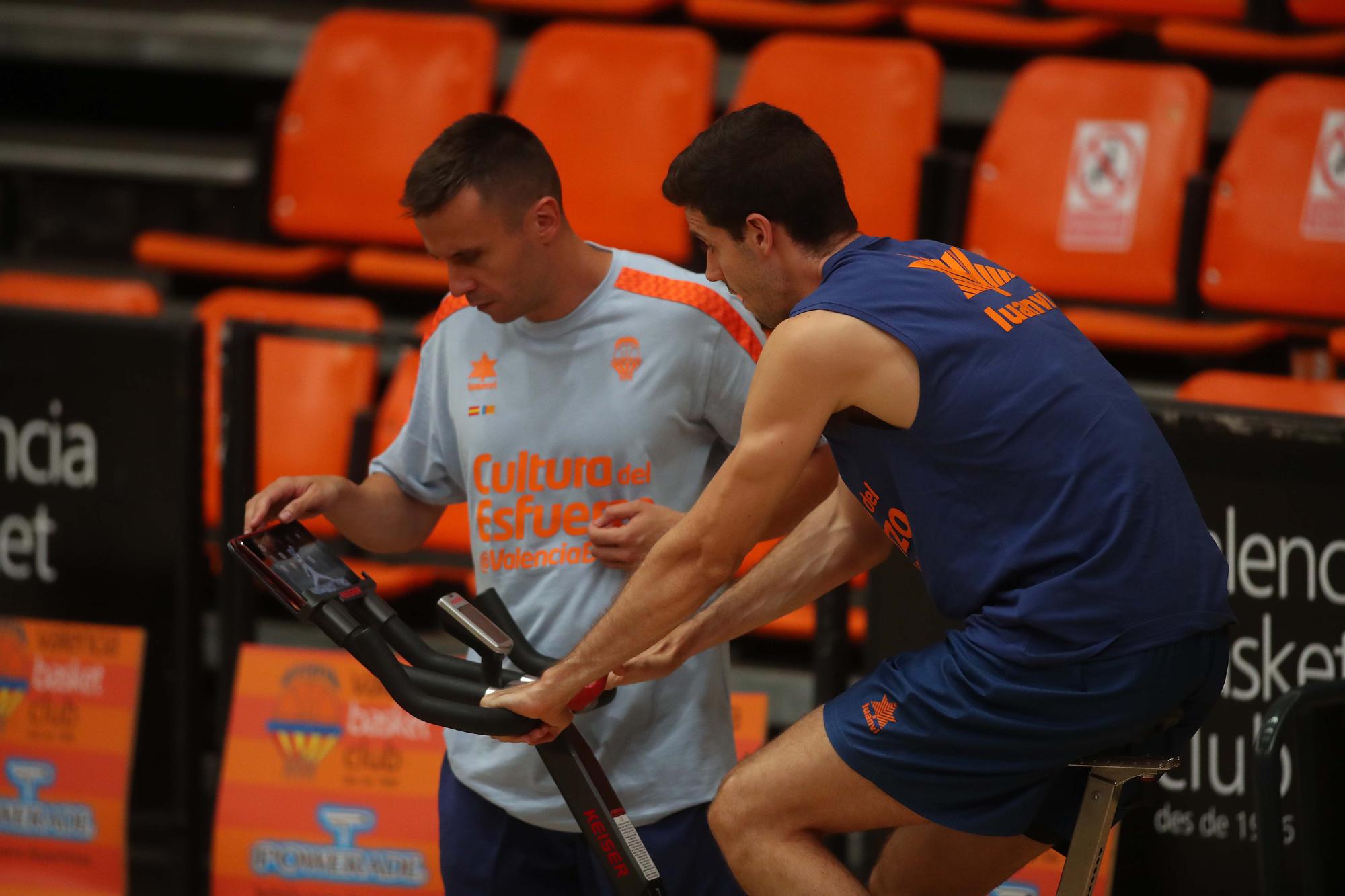 Primer Entrenamiento del Valencia Basket