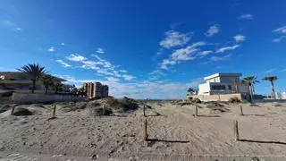 El Ministerio aprueba las obras de restauración dunar en seis áreas del norte del Mar Menor