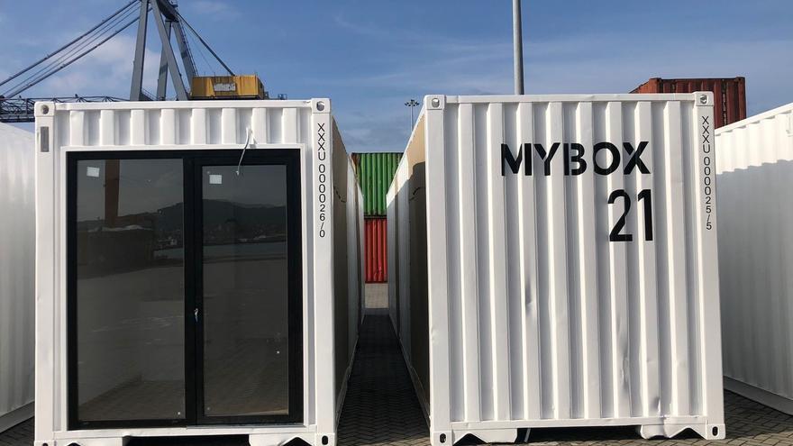 Las primeras cinco viviendas modulares tipo contenedor llegarán a La Palma en menos de dos semanas