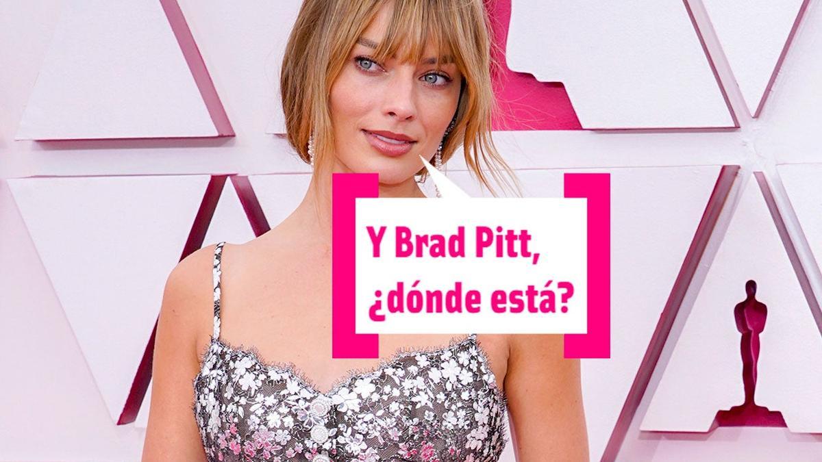 La actriz Margot Robbie en los Oscar 2021