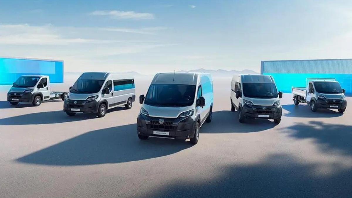Gama comercial de Peugeot.
