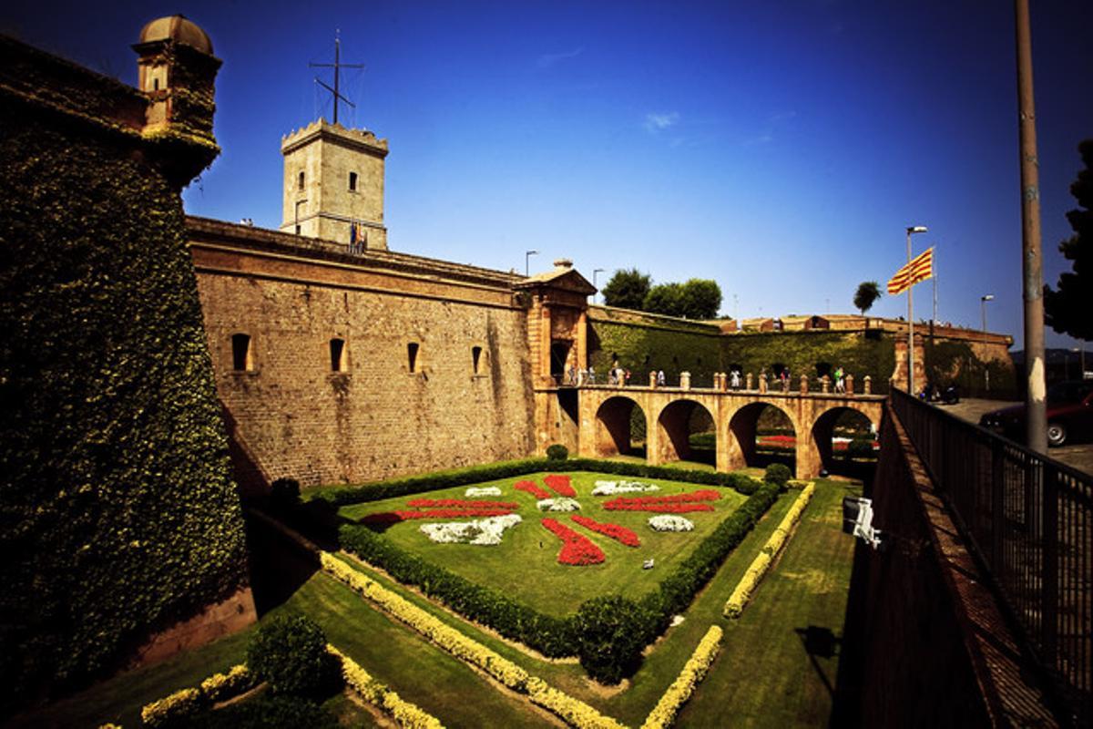 Imagen del castillo de Montjuïc, en Barcelona.