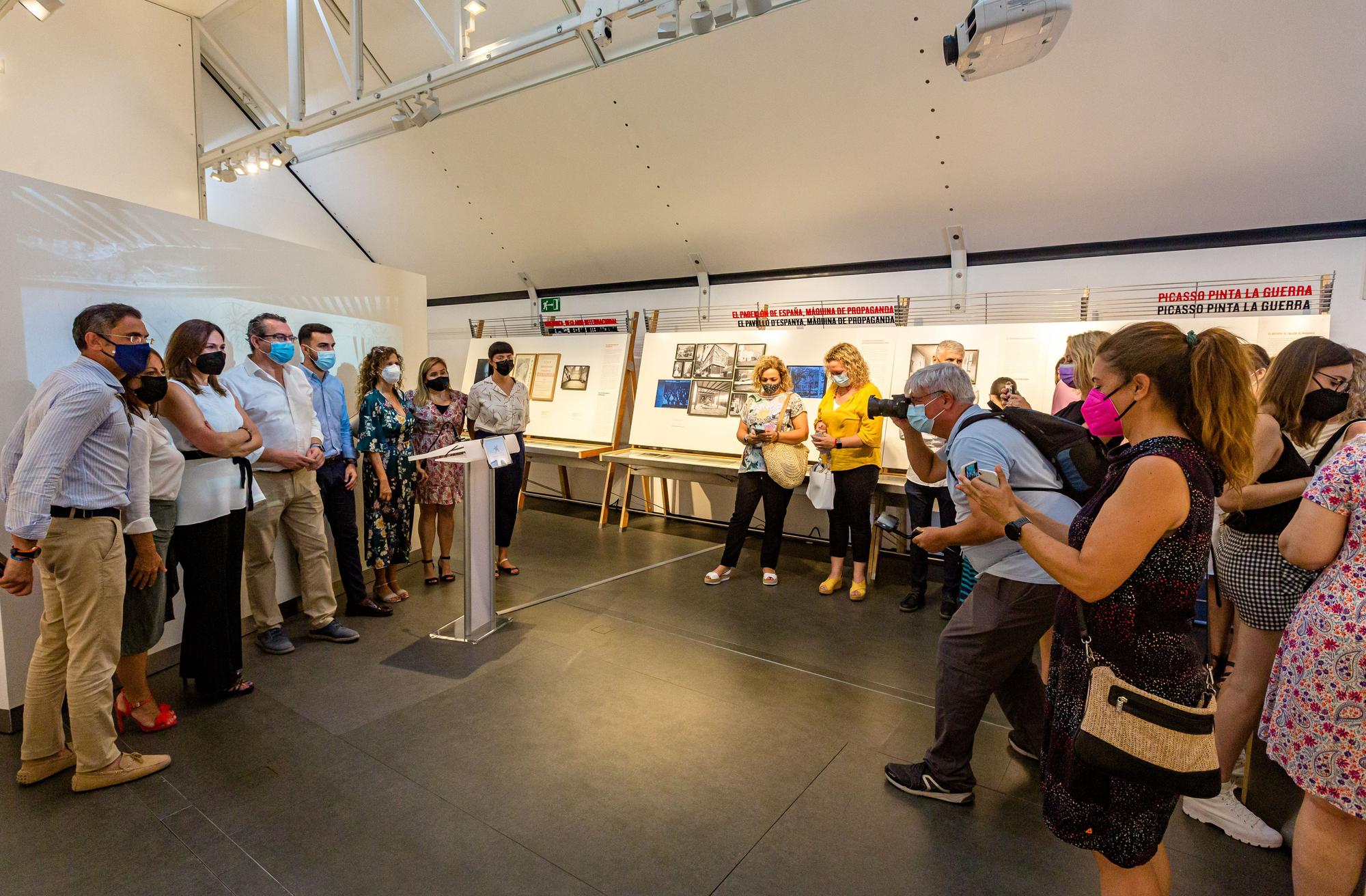 Exposición sobre el Guernica en Benidorm