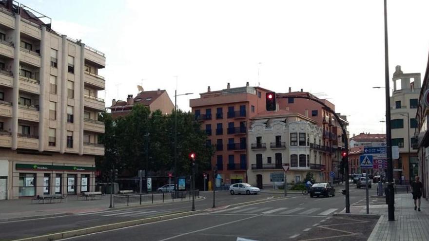 La avenida de La Feria, esta mañana.