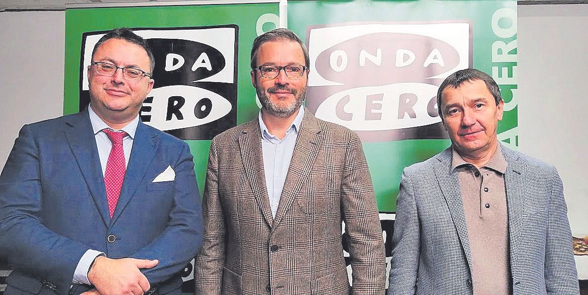 Juan Carlos Enrique, José Hila y Toni Ferrer.