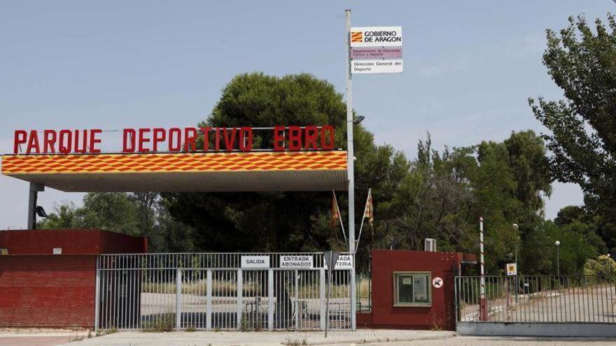 Parque Deportivo Ebro, donde se celebran parte de las colonias urbanas de Zaragalla.