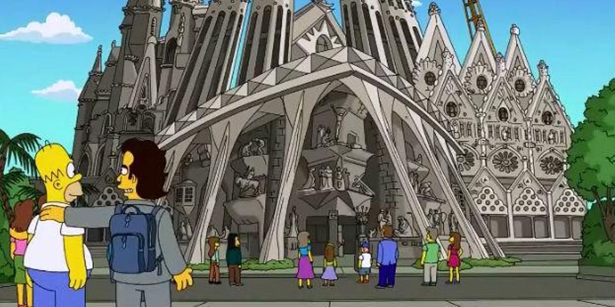 Avanç del capítol de Homer a Barcelona.
