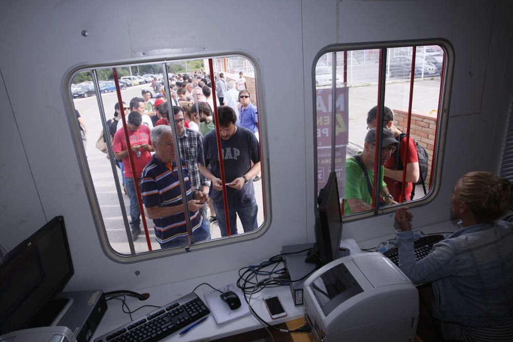 Cues a Montilivi per aconseguir entrades pel Girona-Osasuna